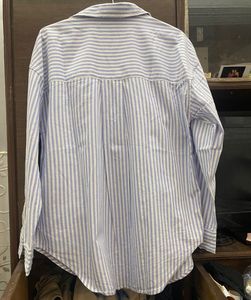 Striped Button-Down Shirt [ S/M/L] Available
