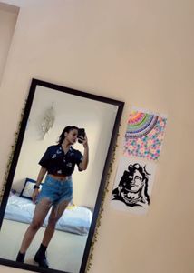 Printed Crop Top