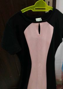 Cute Black & Pink Dress