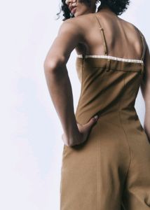 Zara Combination Long Jumpsuit Size XS