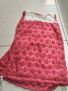 A White+Light Red Top