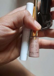 Lakme, Dazzler And Mamaearth Eyeliners Combo