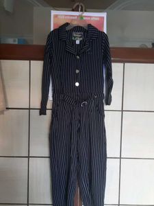 Striped Jumpsuit