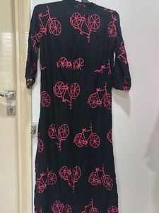 Black Long Kurti