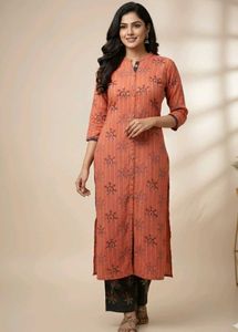 Stylish Printed Kurta Set