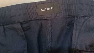 Men's Navy Blue Straight Fit Pants