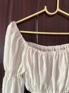 Cottagecore White Top