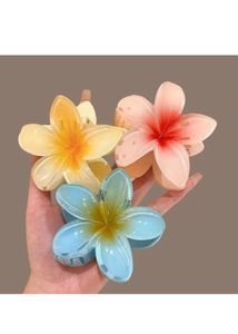 Floral Hair Claw Clip Set