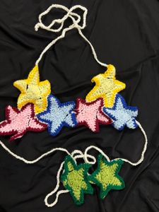 Crochet Star Bikini Top
