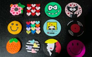 Fridge Magnets Set -12 Pcs
