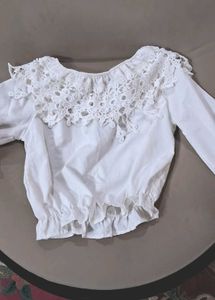 White Lace Top