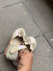 Tohfa Kids Ivory Ballet Flats