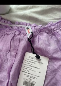 Corset Lavender Top🩵