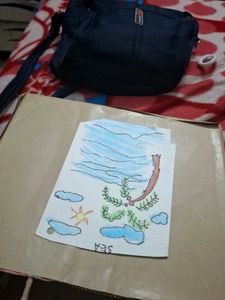 Unique Hand-Decorated Gift Bag