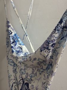 Elegant Floral Print Maxi Dress