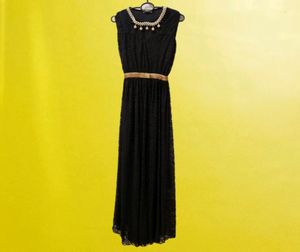 Black Net Dress