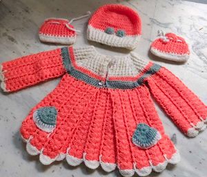 Crochet Baby Outfit Set
