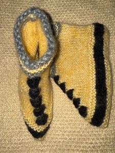 Hand Knitted Wollen Socks