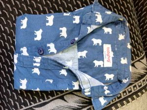 Dark Blue Shirt 3-4y Kids Boy No Return