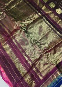 Multi Colour Cotton Silk Pure Gadwal Saree