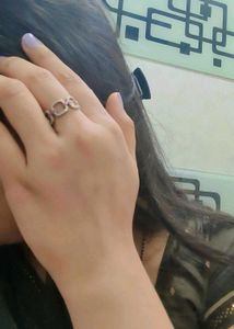 Stylish Link 🔗 Ring 925 Silver