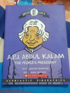APJ Abdul Kalam Book , His Story How Did He Became The First President And Best Scientist