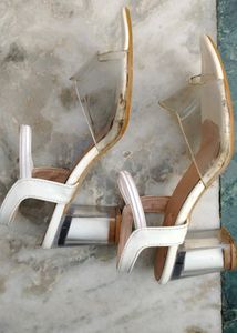 WHITE HEELS