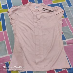 Combo of 4 items: 3 top and 1 jeans Colour: blue , peach and pink