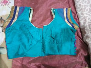 Saree With Matching Blouse