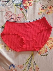 Red Ribbed Briefs