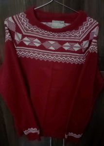 Maroon Colour Sweater