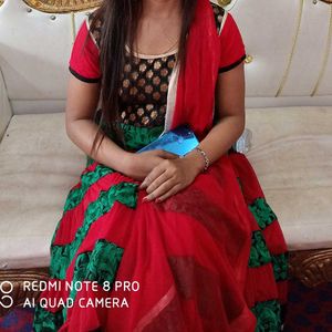 Festive Indian Anarkali Dress