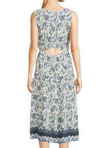 (XS/S/M) BEACH WAVY FROCK FLORAL