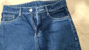 Dark Blue Denim Jeans