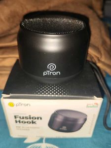 Ptron Fusion Hook 6W Bluetooth Speaker - Black