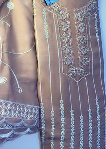 Embroidered Pink Suit