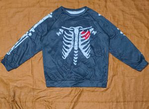 The &#39;Skeleton Heart&#39; Anatomy Sweatshirt