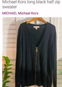 Mk Black Cardigan