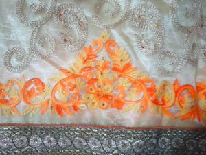 Beautiful Saree With Stitched Blouse