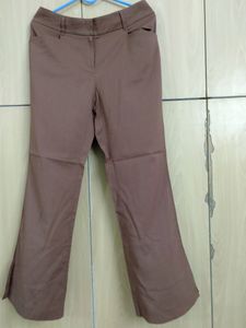 New Wide Leg Brown Trouser