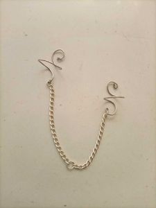 Punk Style Rings With Chain
