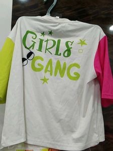 Graphic Tee - Colorblock Sleeves