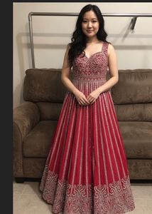 Wedding Gown Pant with Dupatta Beautiful Colour
