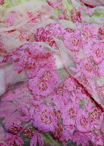 Pink Thread Embroidery Gown💗