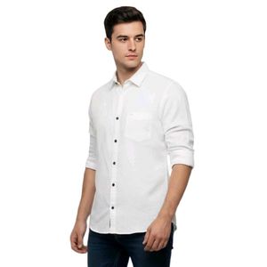 Men's White Formal New Shirt