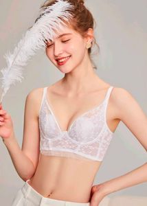 Newme White Lace bra