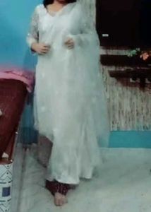 SUIT/SATIN KURTI,PLAZO/NET KURTI ON TOP/DUPPATA✨