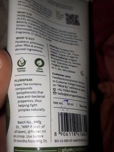 Plum Green Tea Face Wash