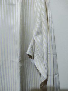 Auburn Hill Yellow Silver Striped Formal Shirt