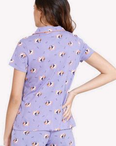 Cute Cat Print Pajama Set